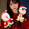 Lovely Santa Claus Elk Plush Doll 22CM Stuffed Animal Toy Soft Christmas Decoration Perfect Gift Fo 7