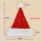 Xmas Long Plush Santa Hat Holiday Red Christmas Hat For Adults And Kids Unisex Party Supplies And F 1
