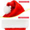 Santa Claus Red Short Plush Hat High Quality Christmas Xmas Soft Hat Merry Noel Decor Gift Happy Ne 2