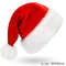 Santa Claus Red Short Plush Hat High Quality Christmas Xmas Soft Hat Merry Noel Decor Gift Happy Ne 5