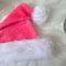 Pink Long Plush Santa Hat Christmas Holiday Red Black Hat Unisex Kids Adults New Year Party Accesso 2