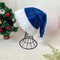 Pink Long Plush Santa Hat Christmas Holiday Red Black Hat Unisex Kids Adults New Year Party Accesso 6