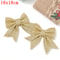 Glitter Bows Christmas Tree, Bowknot Ornaments, Party Xmas Decoration, Home Happy New Year Navidad Decoration