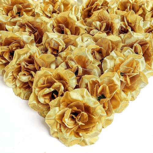 Fake Rose Flowers, Artificial Bulk Roses for Wedding Party, Home Room Halloween Thanksgiving Christmas Decor