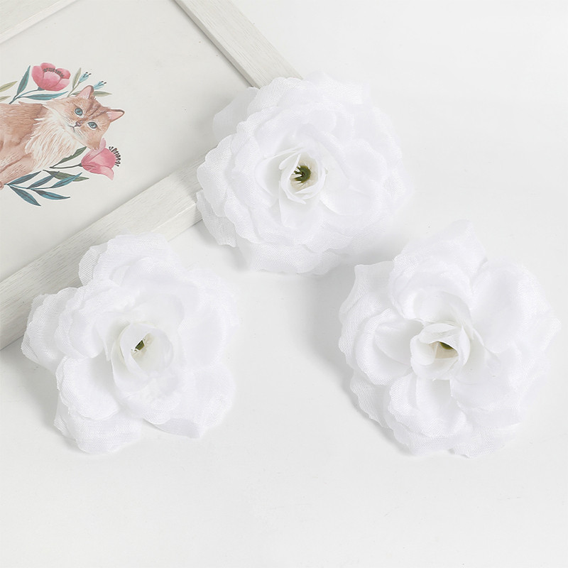 Fake Rose Flowers, Artificial Bulk Roses for Wedding Party, Home Room Halloween Thanksgiving Christmas Decor