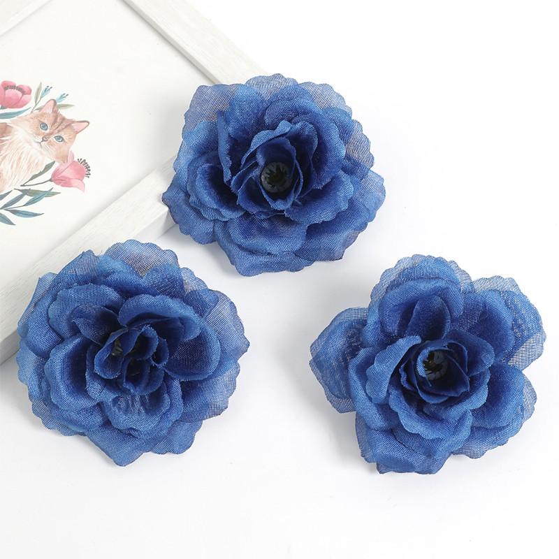 Fake Rose Flowers, Artificial Bulk Roses for Wedding Party, Home Room Halloween Thanksgiving Christmas Decor