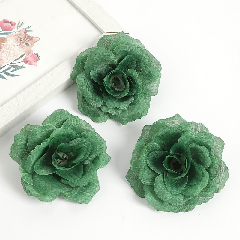 Fake Rose Flowers, Artificial Bulk Roses for Wedding Party, Home Room Halloween Thanksgiving Christmas Decor