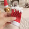 Christmas Hat For Fork Knife Tableware Decorations Mini Santa Hat Family Party Decor New Year Gifts 4