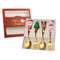 Stainless Steel Christmas Dinnerware, Tableware, Luxury Gift Box, Santa Cutlery, Dessert Fork, Coffee Spoon