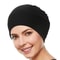 Muslim Hijab Caps Wrap Head, Ramadan Solid Color Women, Soft Elastic Turban Chemo Cap