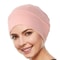 Muslim Hijab Caps Wrap Head, Ramadan Solid Color Women, Soft Elastic Turban Chemo Cap