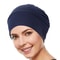 Muslim Hijab Caps Wrap Head, Ramadan Solid Color Women, Soft Elastic Turban Chemo Cap