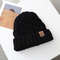 New Unisex Winter Hats Warm Beanie Cap Add Fur Lined Design Casual Maple Leaf Label Knitted Hats Fo 7