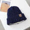 New Unisex Winter Hats Warm Beanie Cap Add Fur Lined Design Casual Maple Leaf Label Knitted Hats Fo 8