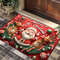Merry Christmas Door Mat Santa Claus Carpet Outdoor Decorations For Home Navidad Xmas Ornament Holi 11