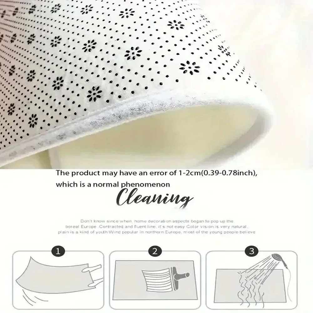 Non Slip Kitchen Rug Christmas Dental Hospital Floor Mat Tooth Design Doormat Balcony Living Room C 2