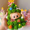 Labubu Doll Handmade Crochet Clothes Christmas Tree Outfit Seasonal Holiday Costume Doll Accessorie 1