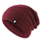 Thick Fleece Liner Beanie Winter Outdoor Warm Warm Knitted Winter Hat Unisex Warm Skull Hat 2