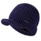 Stylish Soft Beanie Hat For Men Women New Style Unisex Winter Hat Outdoor Knitted Hat Plush Fleece 7