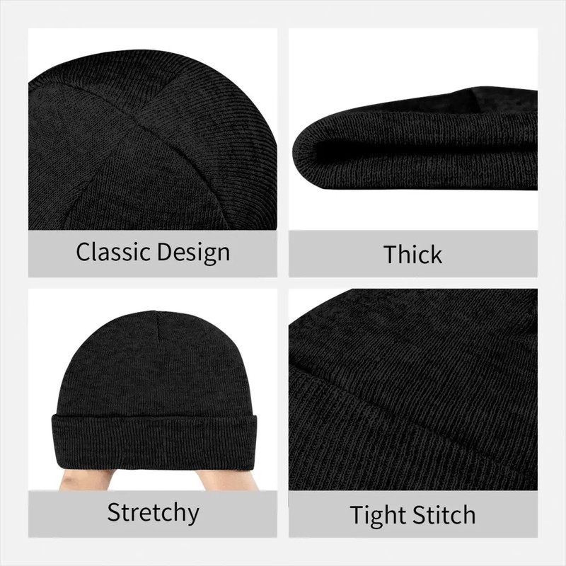 Tiger Print Fashion Caps, Luxury Brand Beanie Hats, Thermal Elastic Beanie Hats, Knitted Hat Autumn Winter Pattern, Fema