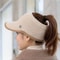 Knitted Warm Baseball Cap Hats For Women Autumn Winter Running Golf Sun Hat Sports Empty Top Golf C 2