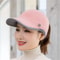 Knitted Warm Baseball Cap Hats For Women Autumn Winter Running Golf Sun Hat Sports Empty Top Golf C 6