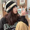 Trend Lightweight Hat For Men Women, Korean Fashion Striped Knitted Hat, Warm Windproof Autumn Winter
