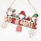 Merry Christmas Gnome Santa Claus Wooden Hanging Ornament Decoration For Home Door Tree Pendants 0