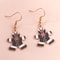 Merry Christmas Drop Earrings New Fashion Mix Styles Santa Deer Christmas Tree Dangle Earrings For 10