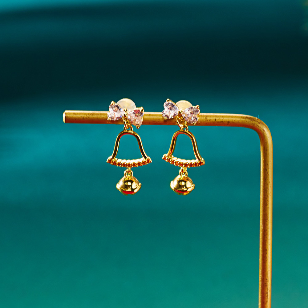 Cute Snowman, Colorful Crystal Zircon, Dangle Earrings For Women, Christmas Tree Snowflake Bow, Xmas New Year Party Gift