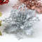 Artificial Christmas Tree Glitter Flower Decorations Xmas Ornaments New Year Gift 1