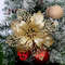 Artificial Christmas Tree Glitter Flower Decorations Xmas Ornaments New Year Gift 2