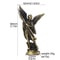 Zinc Alloy Crafts Christian Saint Michael Figurine Tabletop Desktop Archangel Defeating Satan Guard 1