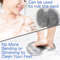 Back Washer Exfoliating Bath Wash Pad, Shower Foot Scrubber Mat, Wall Mounted Slip Suction Cups, Men Women Cleaner