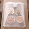 Washable Folding Food Cover Mesh, Insect Proof Protective Dish Cover, Durable Plastic Table Food Shield