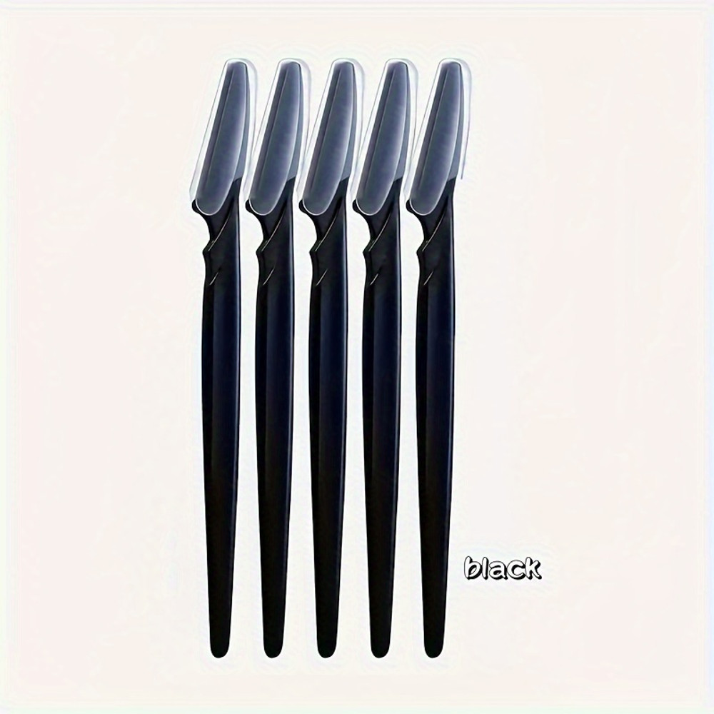 Facial Hair Removal Tool Multifunction Eyebrow Razor Kit Easy Grip Handle For Precise Trimming And 2