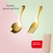 Portable Stainless Steel Tableware, Outdoor Tourism Spoon and Fork Set, Children's Dessert Utensils for Travel