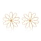 Retro Hollow Vedawas Flower Earrings Elegant Women Accessories Simple Banquet And Wedding Party Jew 3
