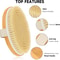 Exfoliating Body Scrubbers Natural Bristles For Dry Skin Dry Body Brushes Stop Ingrown Hairs Improv 5
