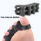 Toe Separator Silicone One Pair Separation Five Holes Clip Foot Finger Guard Valgus Toe Corrector 3
