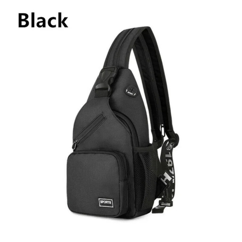 Multifunctional Mens And Womens KISMIS Messenger Shoulder Travel Backpack Chest Bag With Headphone 5