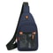 Crossbody Bag Large Capacity Chest Bag Mens One Shoulder Sports Leisure Small Shoulder Bag 0