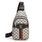 Multi-Pocket Crossbody, Casual Messenger Bag, Chest Bag with Port & Earphone, Shoulder Bag Lightweight