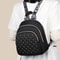 New style, double shoulder bag for women, fashionable travel bag, diamond-shaped embroidery rivet, casual and versatile