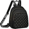 New style, double shoulder bag for women, fashionable travel bag, diamond-shaped embroidery rivet, casual and versatile