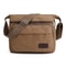 Casual Travel Shoulder Bag, Men's Retro Canvas Crossbody Bag, Outdoor Sports Bag with Adjustable Shoulder Strap