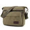 Casual Travel Shoulder Bag, Men's Retro Canvas Crossbody Bag, Outdoor Sports Bag with Adjustable Shoulder Strap