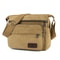 Casual Travel Shoulder Bag, Men's Retro Canvas Crossbody Bag, Outdoor Sports Bag with Adjustable Shoulder Strap