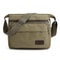 Casual Travel Shoulder Bag, Men's Retro Canvas Crossbody Bag, Outdoor Sports Bag with Adjustable Shoulder Strap