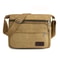 Casual Travel Shoulder Bag, Men's Retro Canvas Crossbody Bag, Outdoor Sports Bag with Adjustable Shoulder Strap